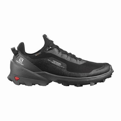 Férfi Salomon CROSS OVER GORE-TEX Túracipő SA8259347 Fekete